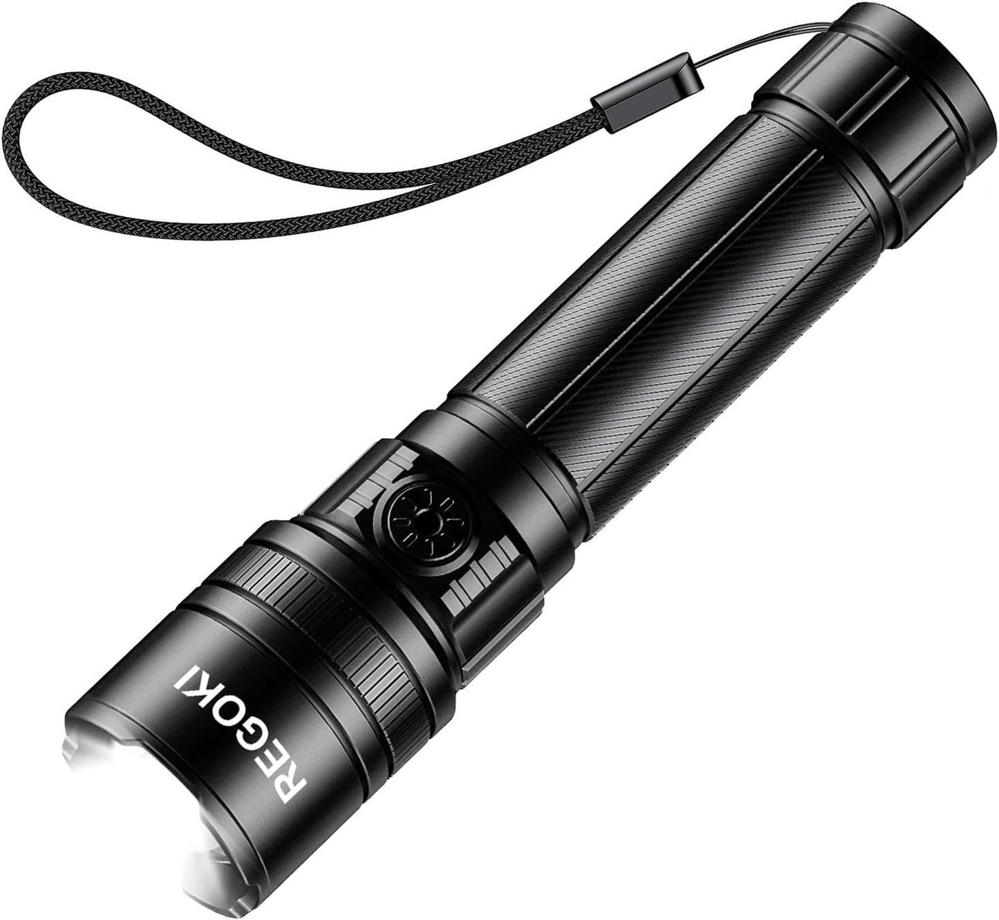 Linterna EDC USB recargable 5 modos alta luminosidad