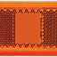 Lente repuesto ámbar para marcador rectangular