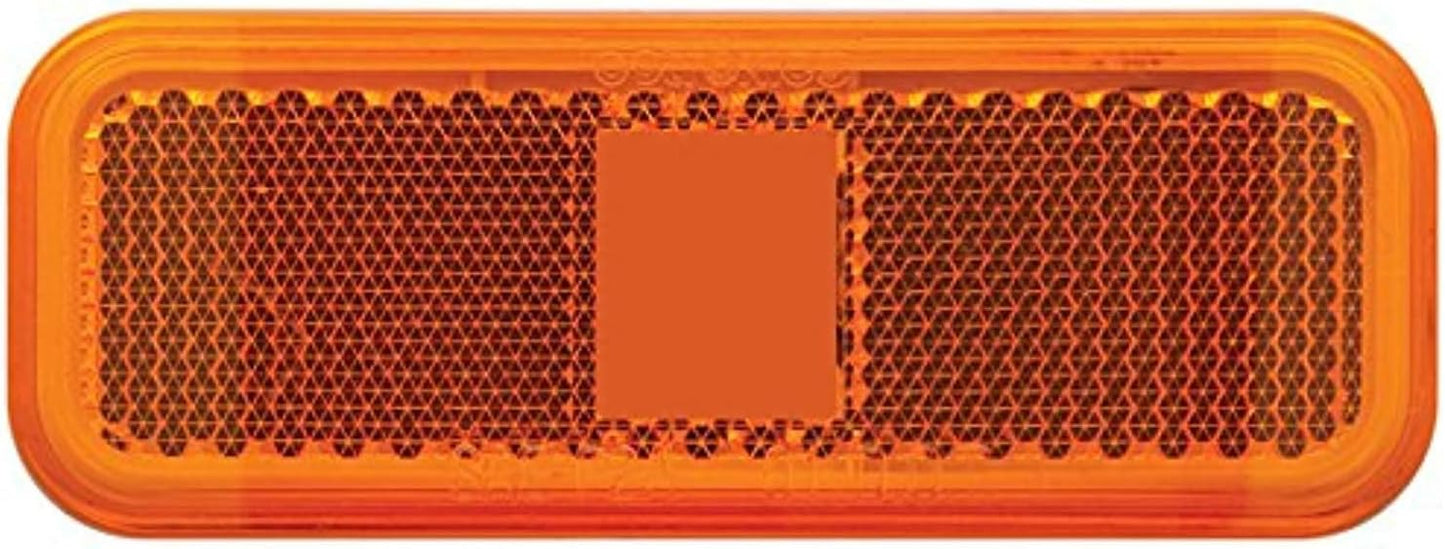 Lente repuesto ámbar para marcador rectangular