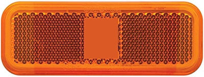 Lente repuesto ámbar para marcador rectangular