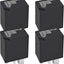 Relé automotriz 12v 5 pines pack 4