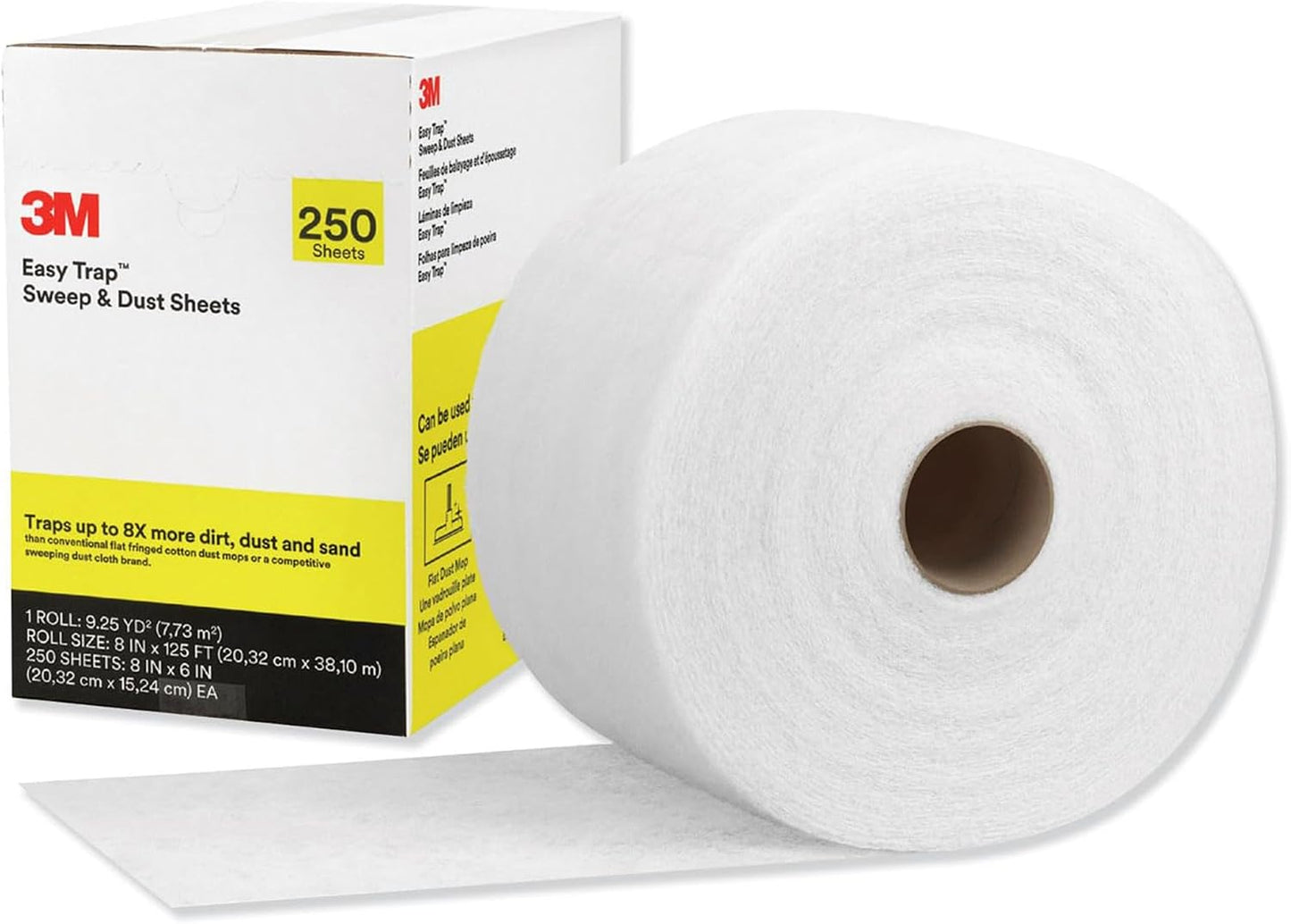 Paño atrapapolvo tela para barrer blanco