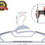 Perchas antiderrap plástico forma S para camisas