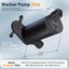 Bomba lavado parabrisas Ford Exp 98-17 6.6pulg manguera
