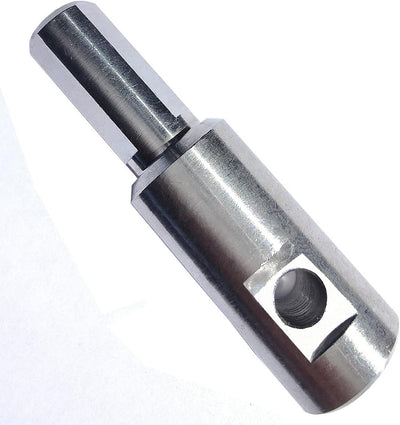 Adaptador taladro acero inox 304 para brocas 1/2 y 1/4