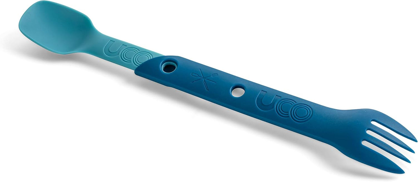 Set 2 Pzas Utensilios Camping Switch Spork