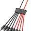 Conector panel solar 8 a 2 en Y impermeable