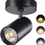 Lámpara LED ajustable para techo sala dormitorio 30W negro