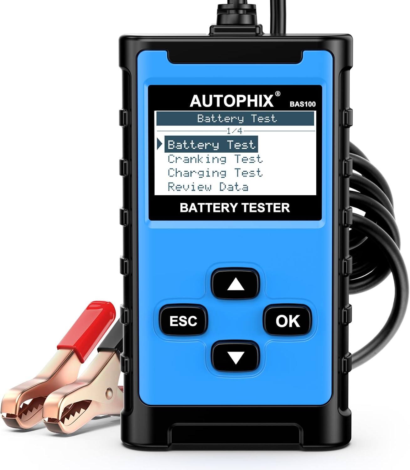 Probador batería coche 12-24V 100-2000 CCA