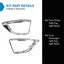 Set biseles faros antiniebla Ford Fusion