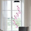 Campana viento solar forma gato luces impermeables