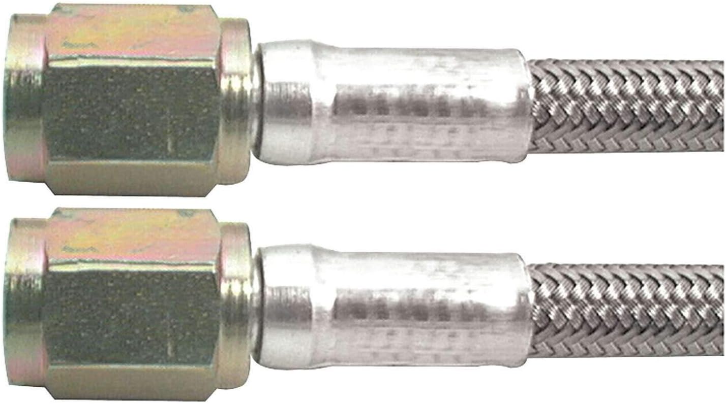 Manguera AN 3 48" acero inox trenzada PTFE