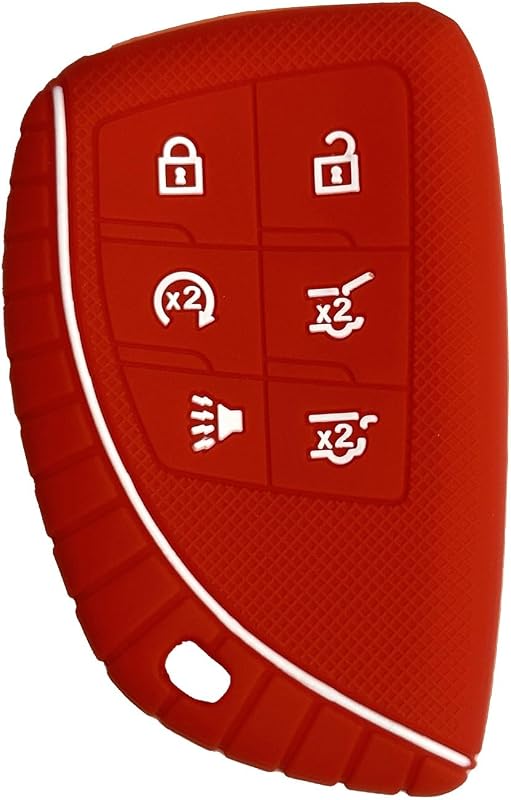 Funda llavero Chevy Tahoe Suburban GMC Denali Rojo