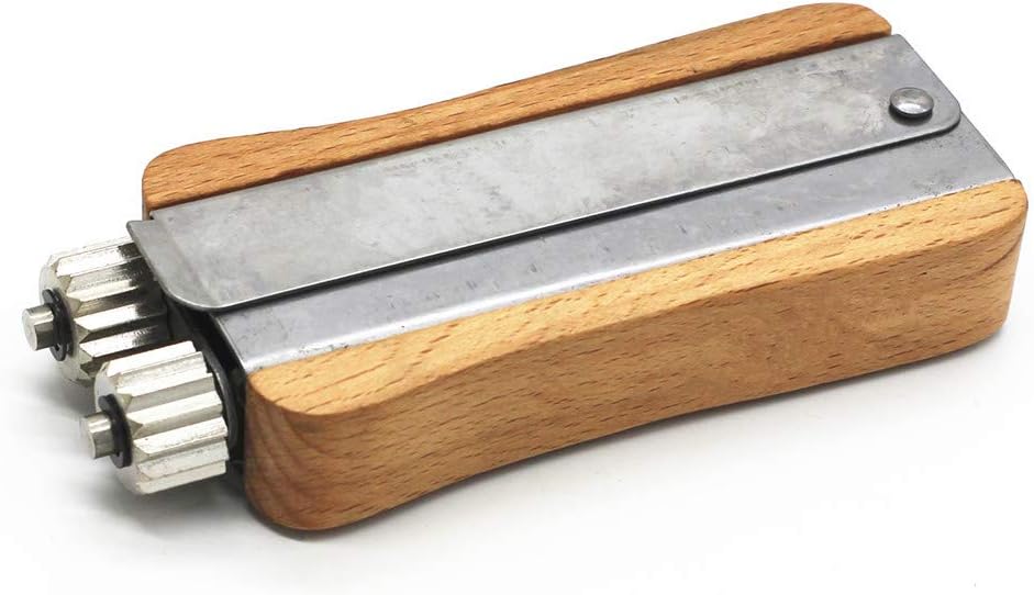 Marco colmena acero inox tensor cable ruedas metal mango madera