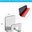 Soporte esponja cocina pack 2 color plata resistente ventilación