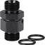 Acoplador giratorio 6AN -6 ORB macho aluminio negro