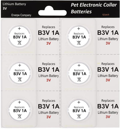 Batería repuesto alta capacidad para collares MS-4 y MS-5 set 6