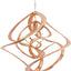 Helix Giratorio de Viento 20pulg Cobre Triple