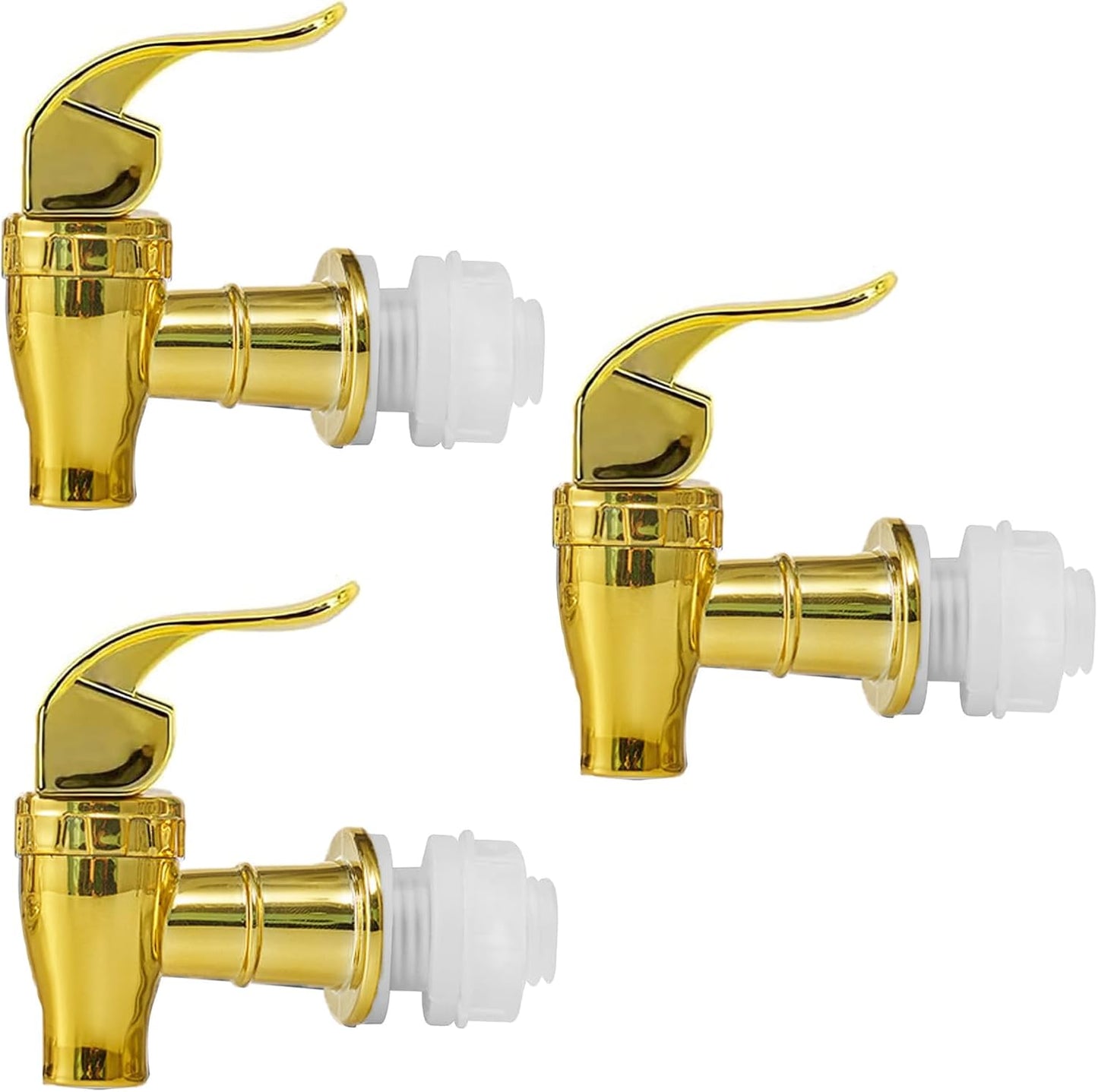 3 Pzas Grifo Dispensador Bebidas Dorado