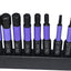 Juego brocas llave allen 1/4 pulg 2-3/8