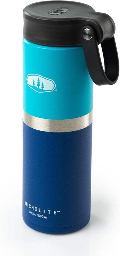 Termo unisex 17oz azul/azul cielo