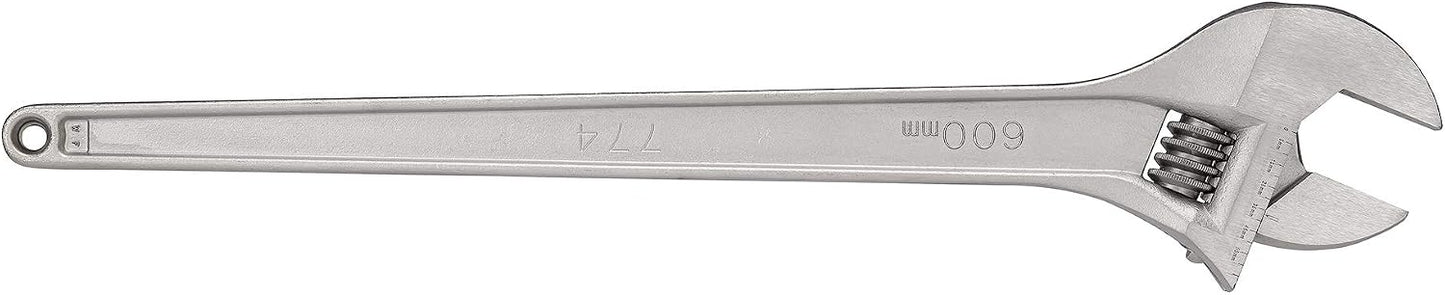 Llave ajustable 24pulg para métrica y SAE plata