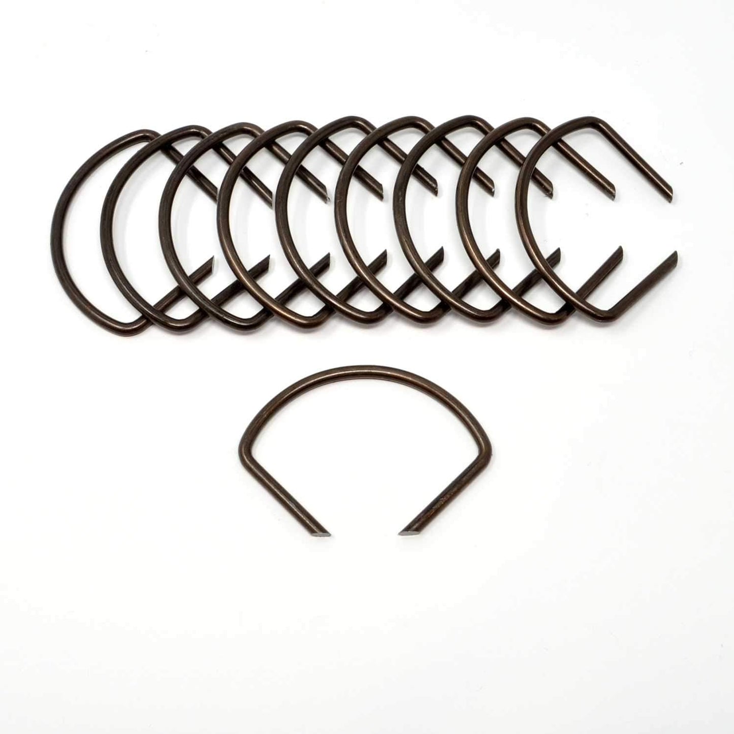 Pack 10 anillos abrazadera inglete tamaño B