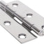 Espejo acero inox plegable 2x1/2x1/2 para armario