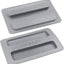 2 Pzas Cubiertas Tostadora Silicona 2 Rebanadas Gris