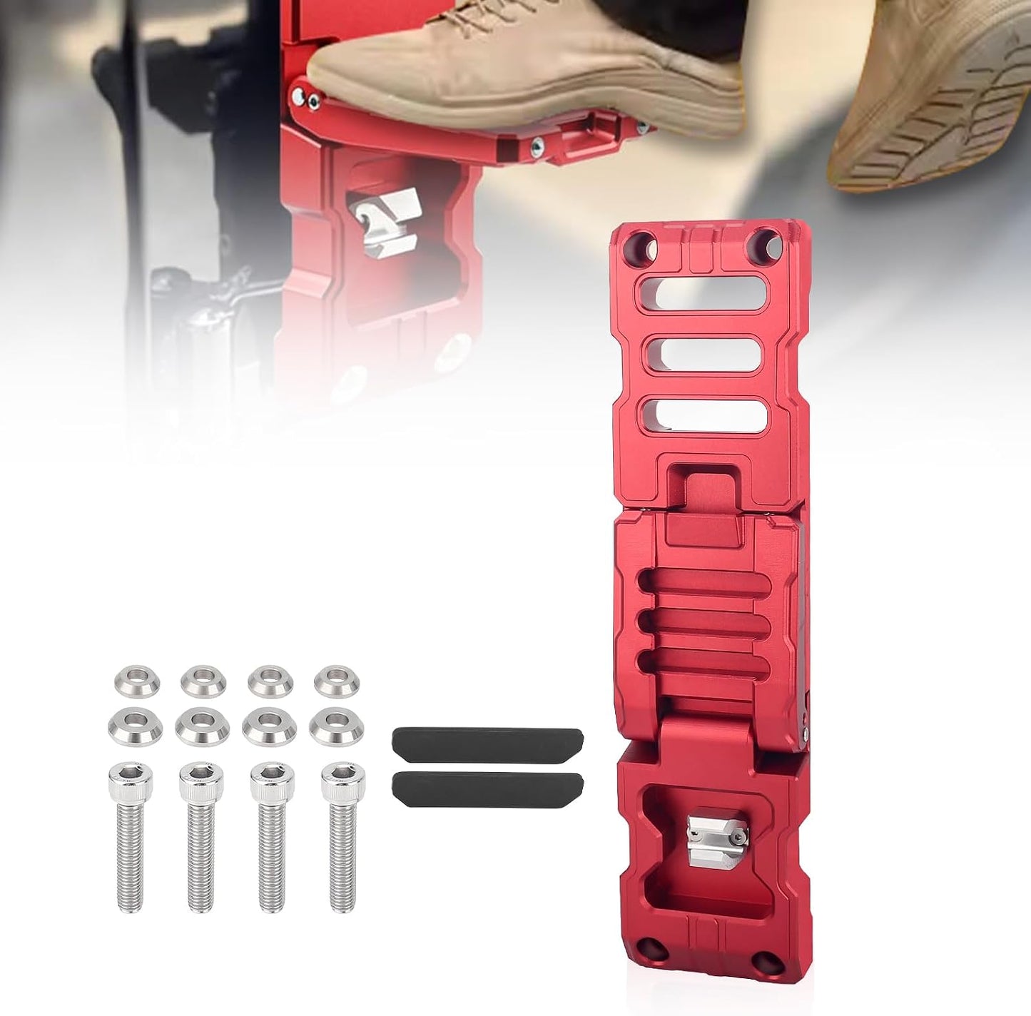 Escalón puerta techo Jeep JK JL JLU 2007-23 aluminio
