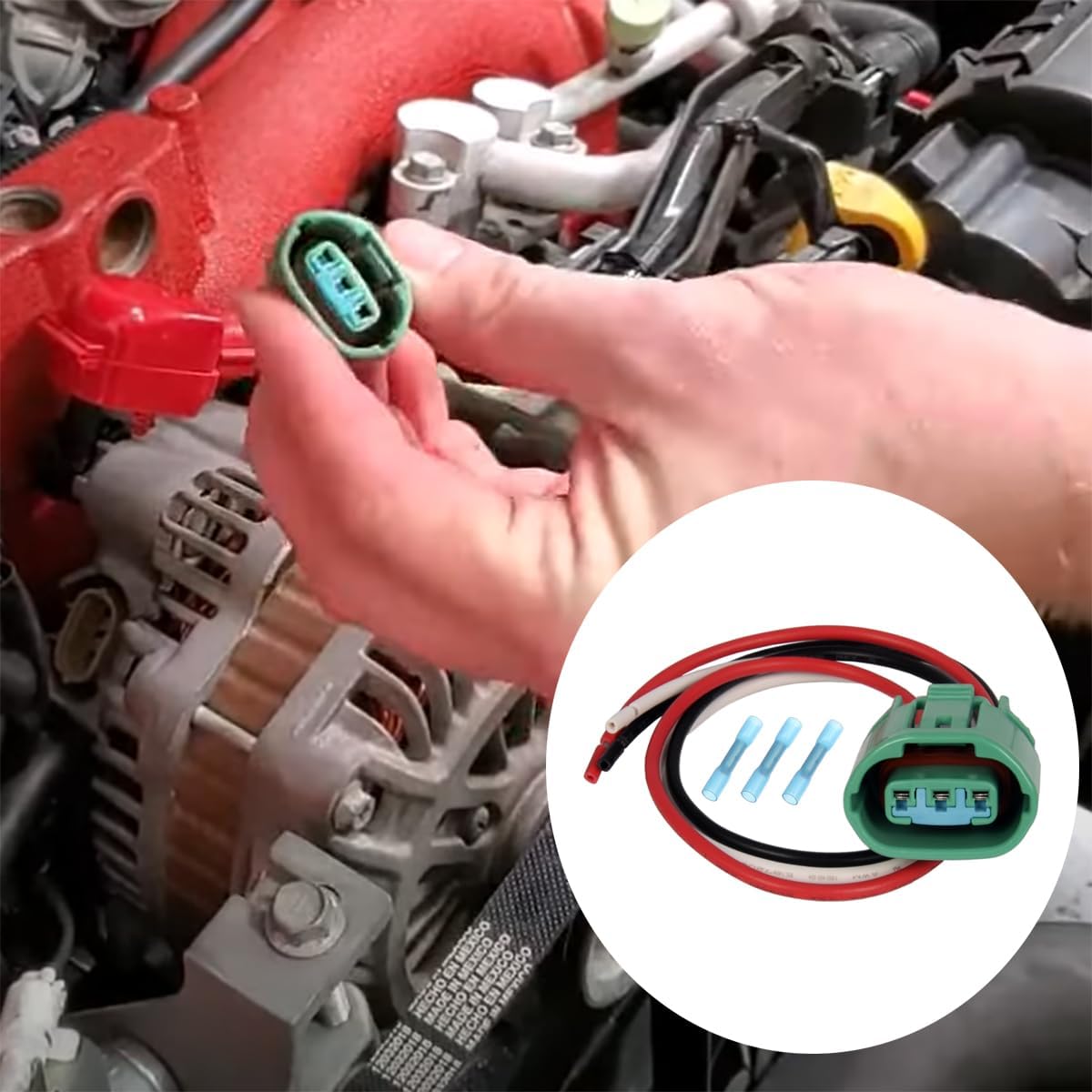 Kit reparación arnés coleta Subaru Impreza WRX STI 99-Up 3p