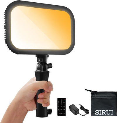Luz LED bicolor 30W para video estudio 2800-7000K CRI96 con agarre