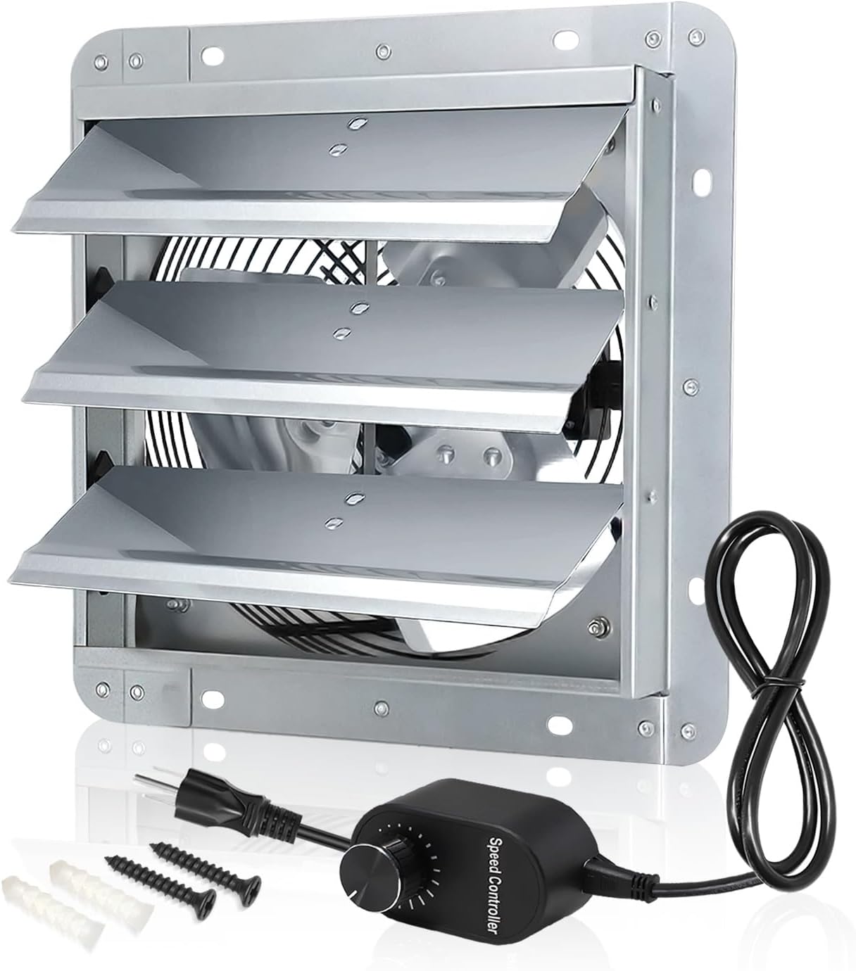 Ventilador ático 10pulg 844cfm control velocidad