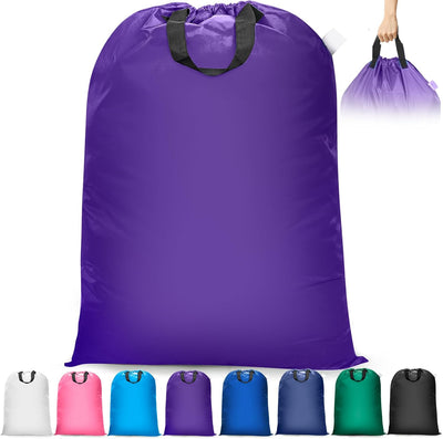 Bolsa lavandería viaje 28x40" color morado