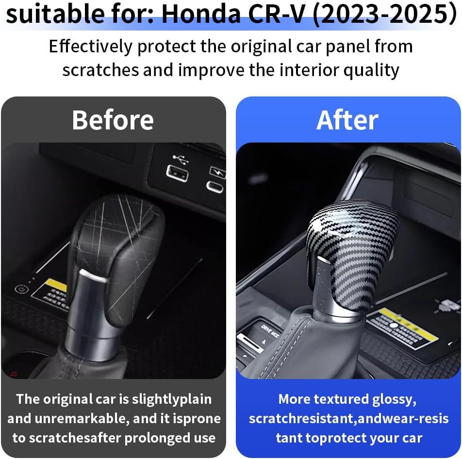 Cubierta perilla palanca cambios Honda CRV HRV 23-26