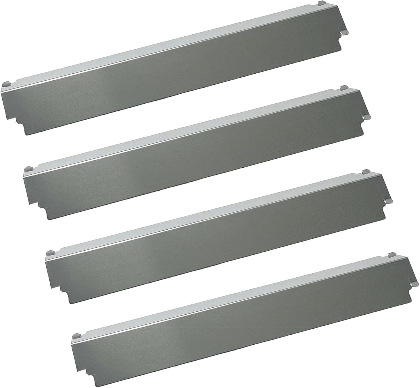 Placa térmica acero inox 4unid 16x3 13/16" repuesto