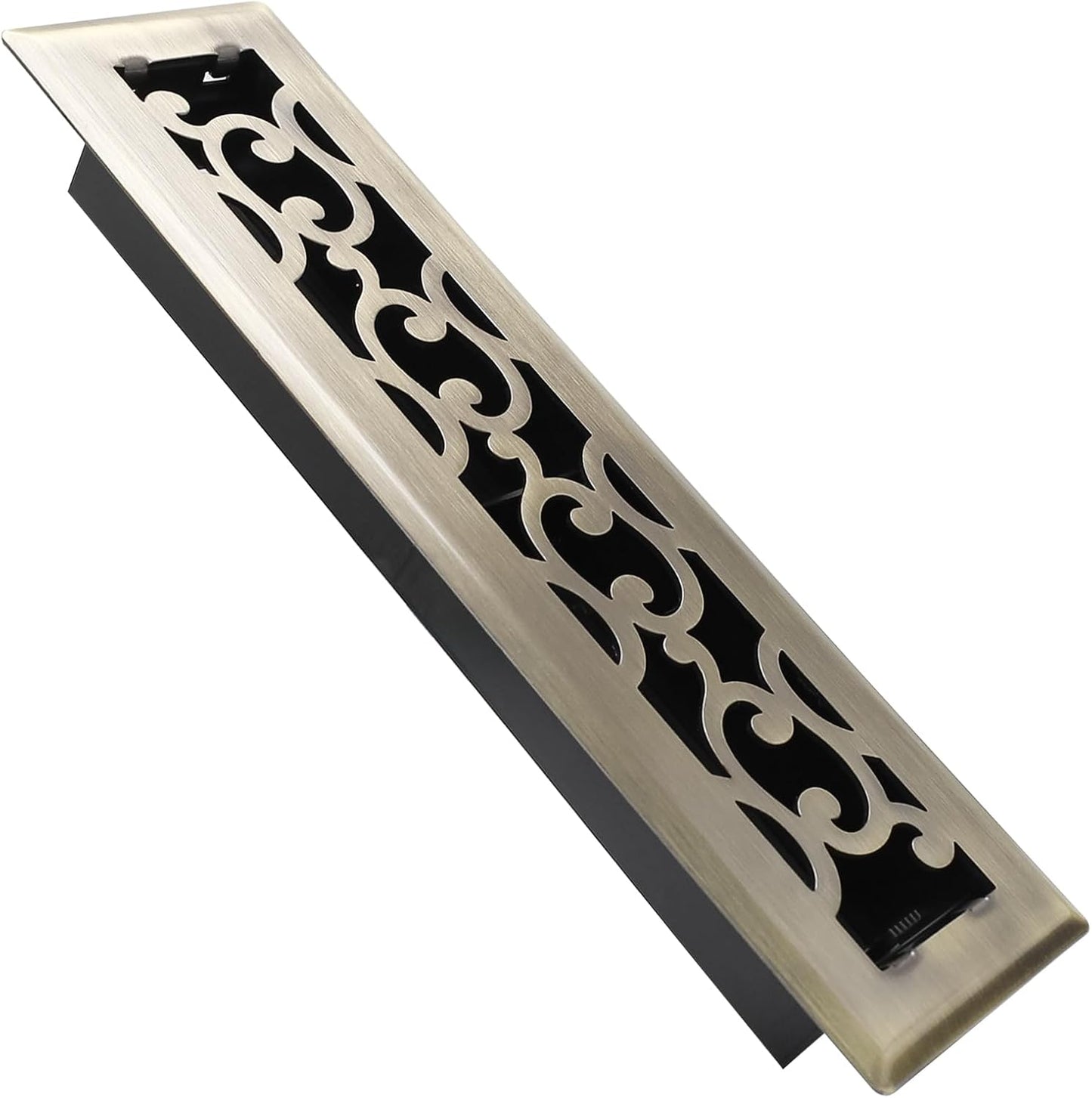 Rejilla ventilación piso 2x12pulg acero resistente