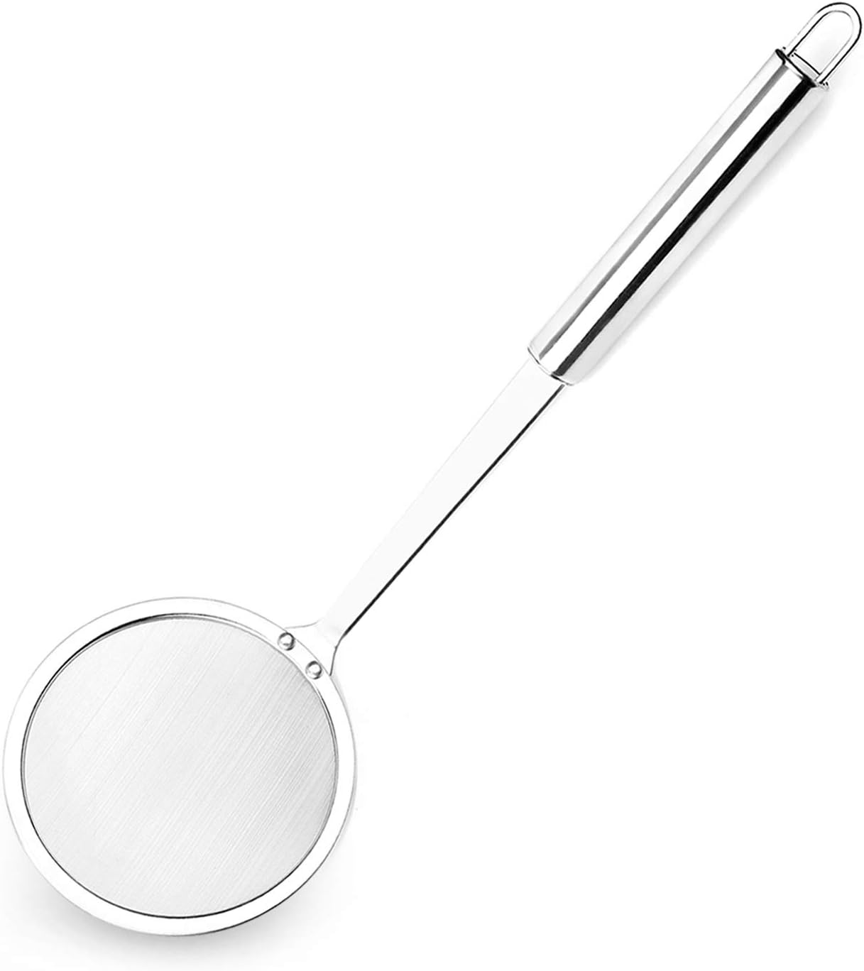 Cuchara acero inox para grasa con mango largo