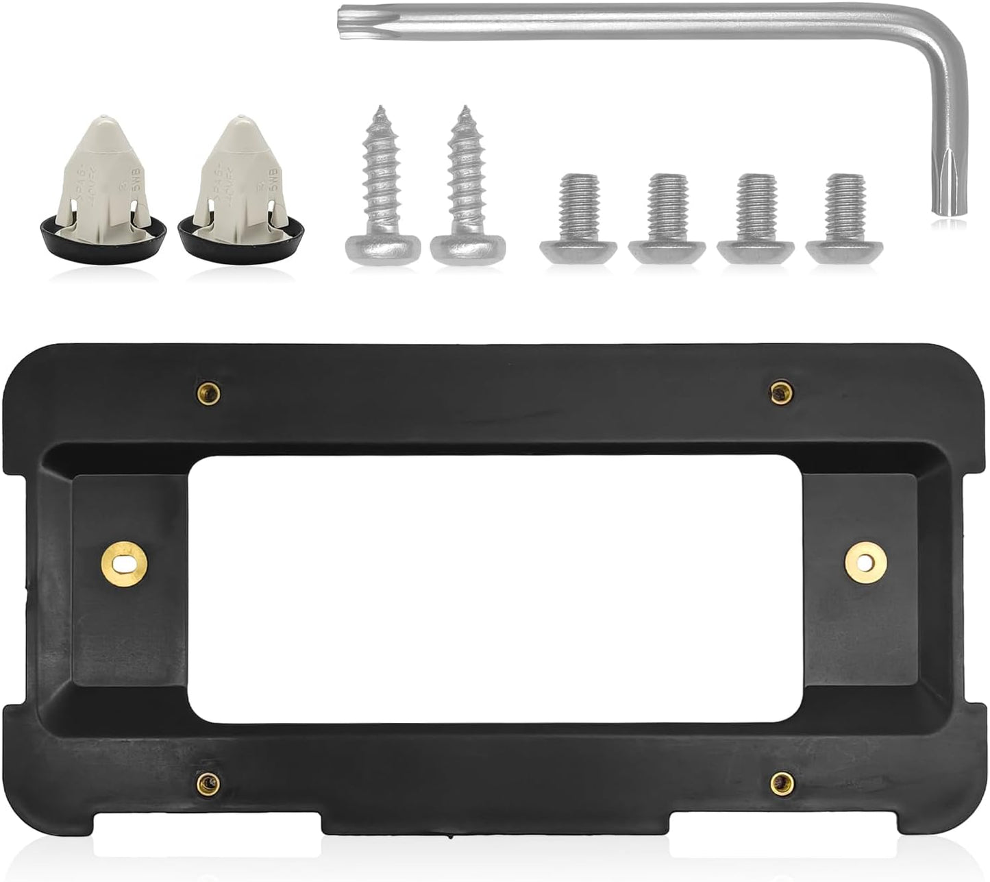Soporte placa matrícula BMW