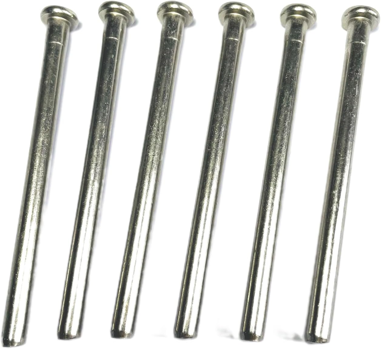 6 Pines Bisagra Puerta 4pulg Pasadores Bronce Aceitado