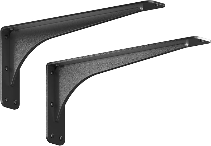 Soporte estante flotante 500lb 7x17" 2unid