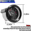 Voltímetro coche 12v digital 2pulg led 8-16v