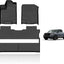 Tapete automóvil elastómero negro antiderrap
