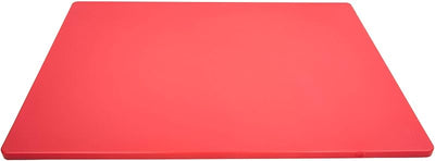 Tabla cortar plástico NSF 24x18pulg roja
