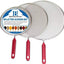 Pantalla anti salpicaduras sartén hierro 8-11pulg set 3