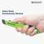 Cuchillo cerámica seguridad con cortador caja pack 2