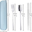 Cubiertos viaje 3 pzas acero inox 18/10 con estuche