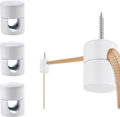 3 Ganchos Aluminio para Luces Colgantes Modernas