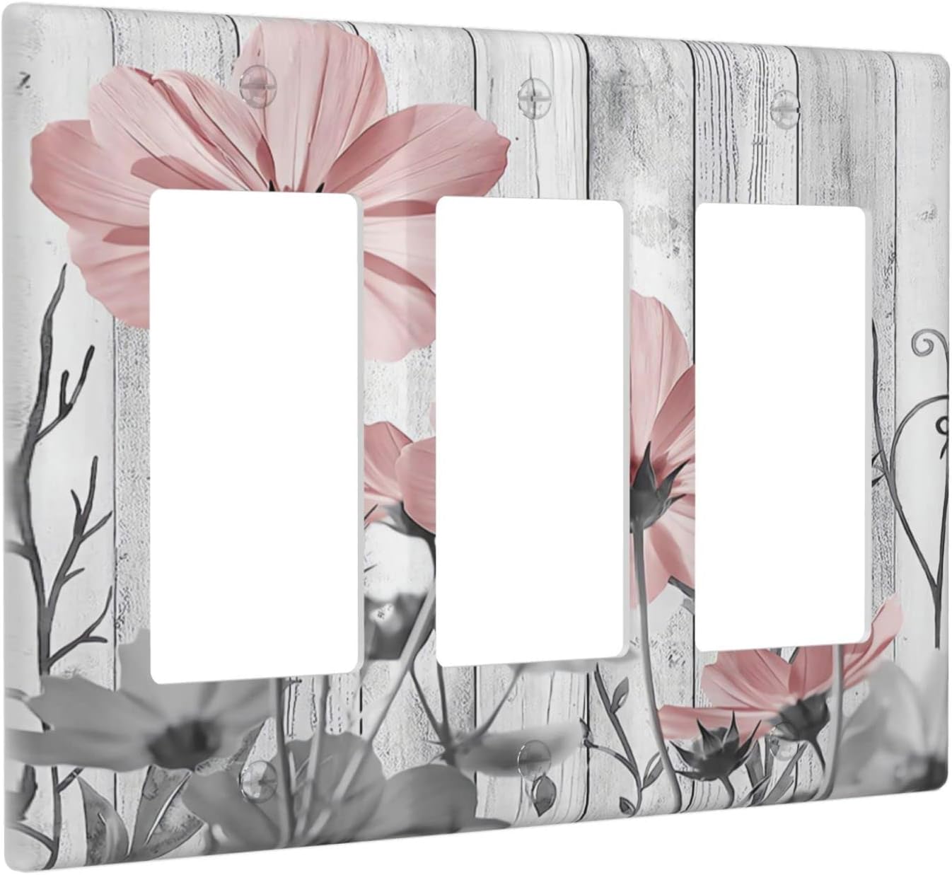 Placa pared decorativa GFCI para baño cocina