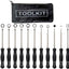Kit 11 herramientas ajuste carburador motor 2 ciclos